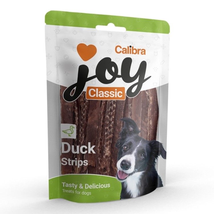 Calibra Joy Dog Classic Duck Strips, 80 g (Delicii - Caini)