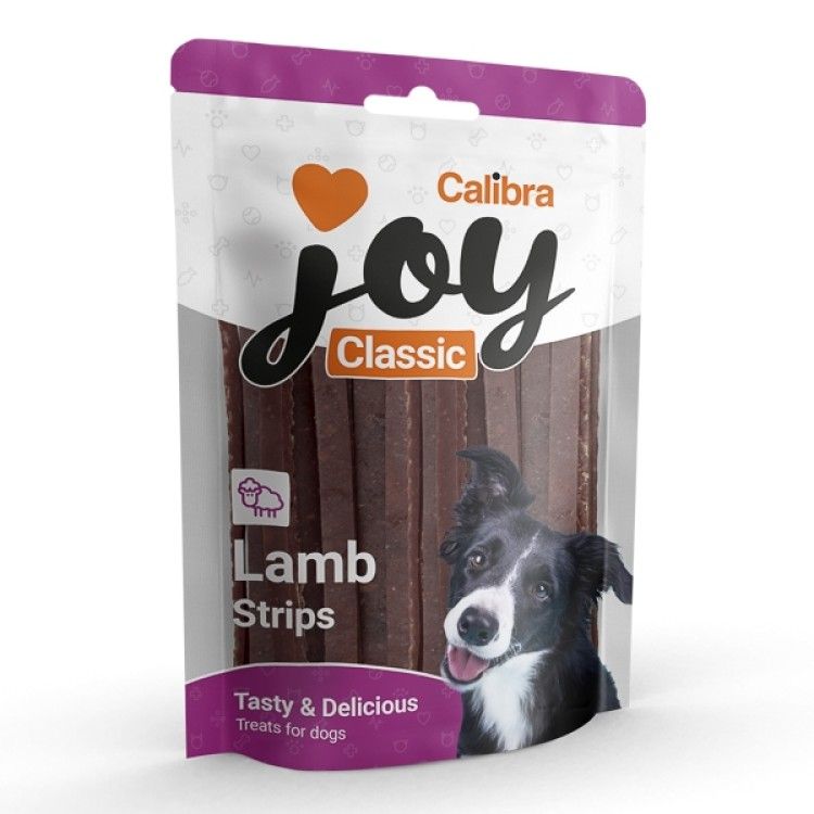 Calibra Joy Dog Classic Lamb Strips, 80 g (Delicii - Caini)