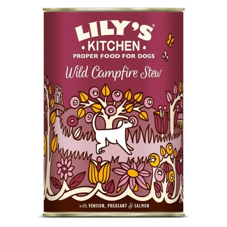 Lily's Kitchen For Dogs Wild Campfire Stew, 400 g (Hrana Umeda - Caini)