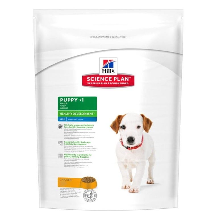 Hill's SP Puppy Healthy Development Mini hrana pentru caini cu pui 1 kg