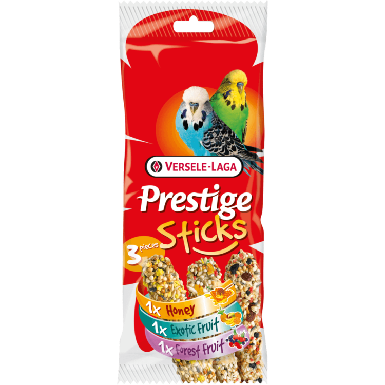 Sticks perusi, Versele-Laga Sticks Budgies Variety, 3 x 30 g