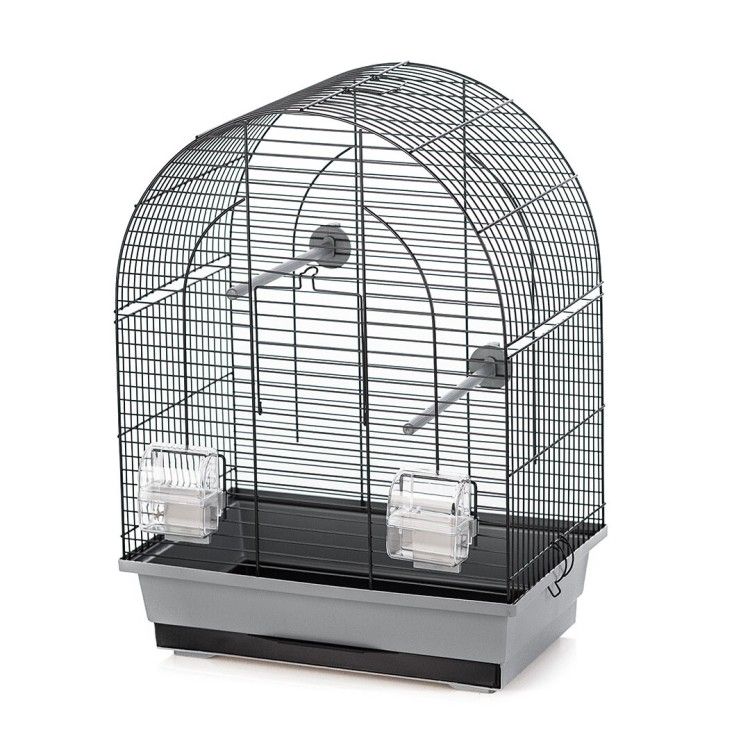 Colivie Lusi 1, 39x25x53cm, Gri/ Negru, 493/132 (Custi, colivii, genti transport)