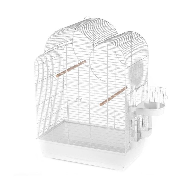 Colivie Eliza, 54x34x75cm, Alb, 493/100 (Custi, colivii, genti transport)