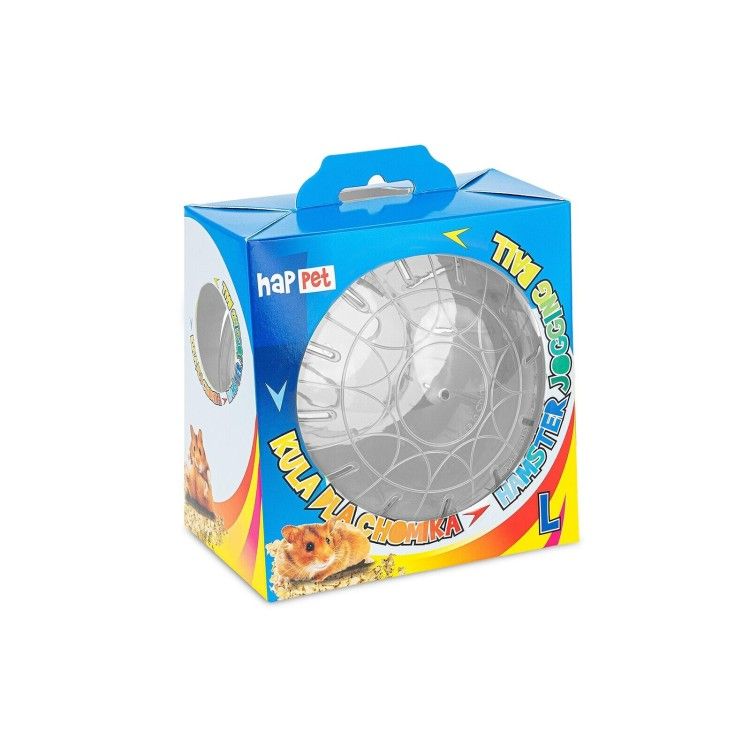 Happet Minge Alergare pentru Rozatoare, 14.5 cm, Transparenta (Accesorii - Rozatoare)
