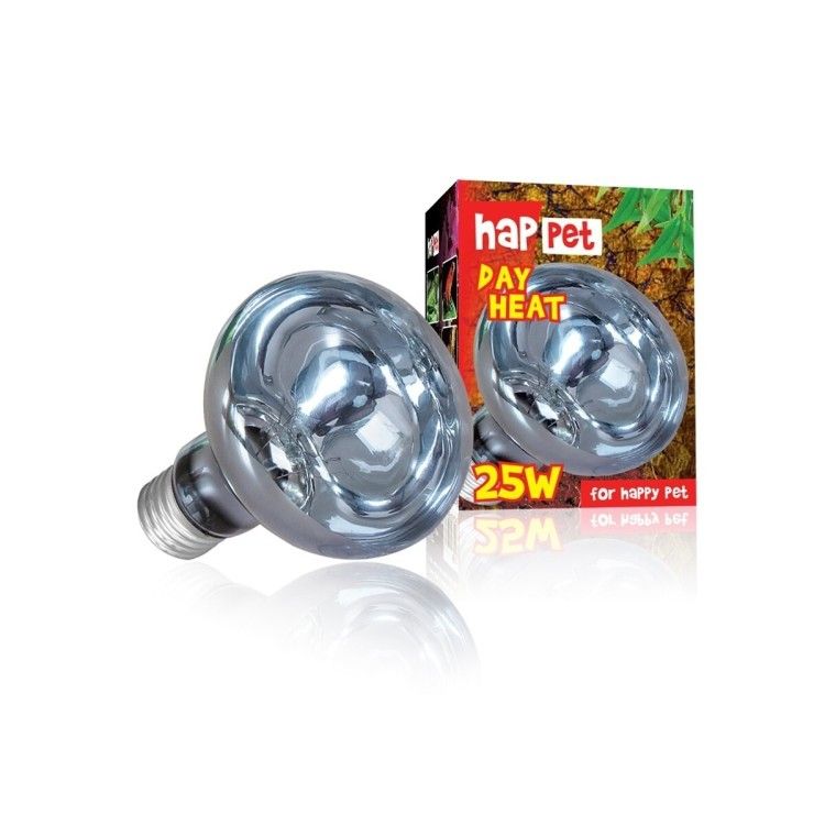 Happet, Bec de Incalzire pentru Terariu, cu Lumina de Zi, 25W (Accesorii - Reptile)