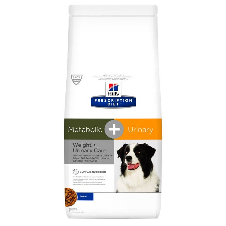 Hill’s Prescription Diet Canine Metabolic + Urinary Weight + Urinary Care, 12 kg