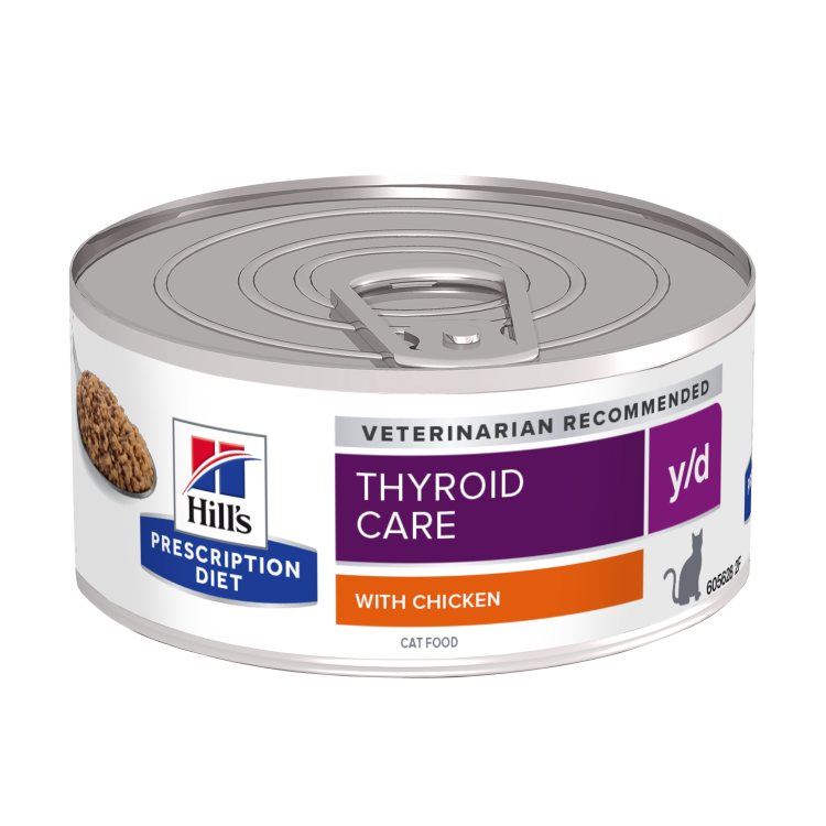 Hill's Prescription Diet Feline y/d Thyroid Care, 156 g - main