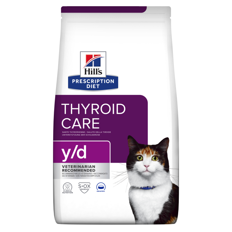 Hill's Prescription Diet Feline y/d Thyroid Care, 3 kg - main