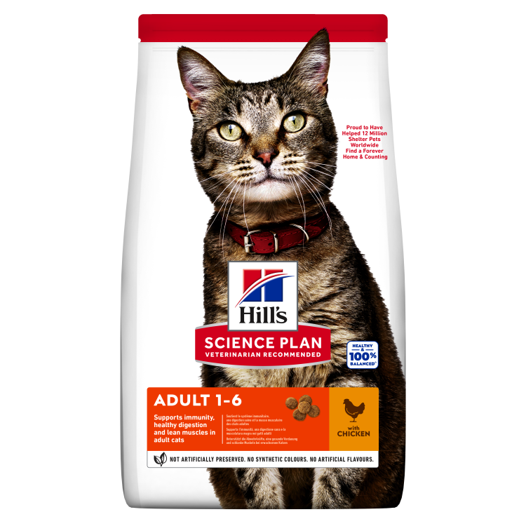 Hill's SP Adult Optimal Care hrana pentru pisici cu pui 2 kg