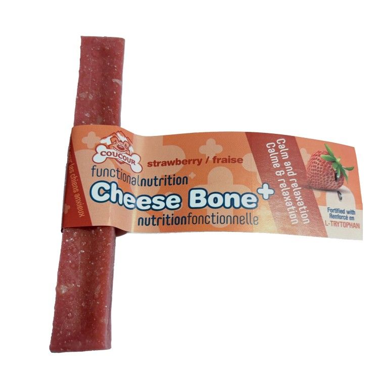 Coucour Recompensa Tare pentru Caini, Branza de Himalaya, Capsuni, S, 48 g (Delicii - Caini)