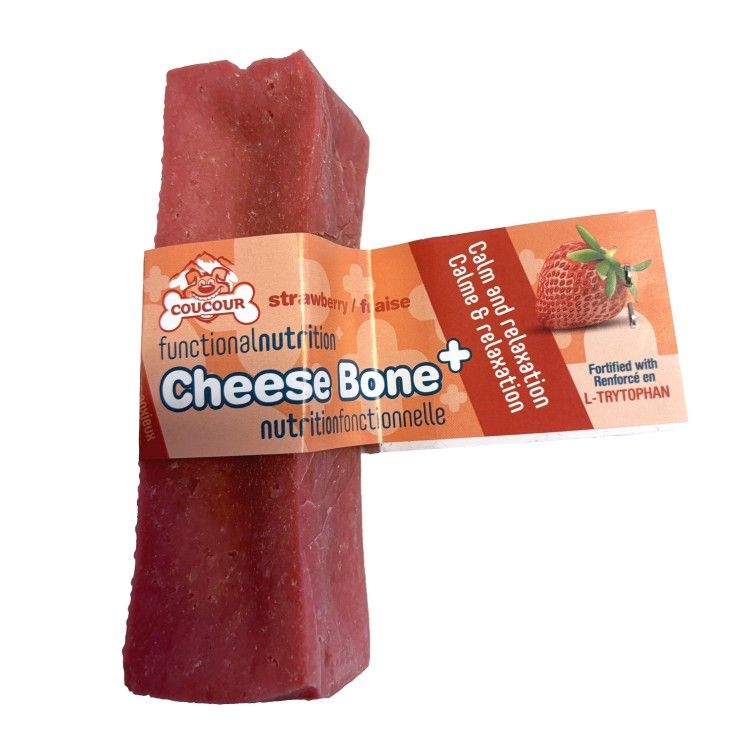 Coucour Recompensa Tare pentru Caini, Branza de Himalaya, Capsuni, XL, 160 g (Delicii - Caini)