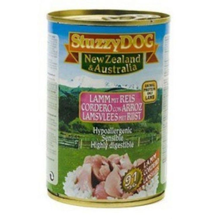 Conserva Stuzzy Dog Miel si Orez 400 g