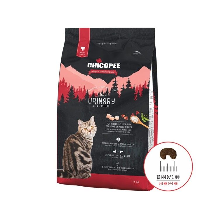 Hrana Uscata Pisici, Chicopee Holistic Nature Line, Urinary Low Protein, 1.5 kg (Hrana Uscata - Pisici)