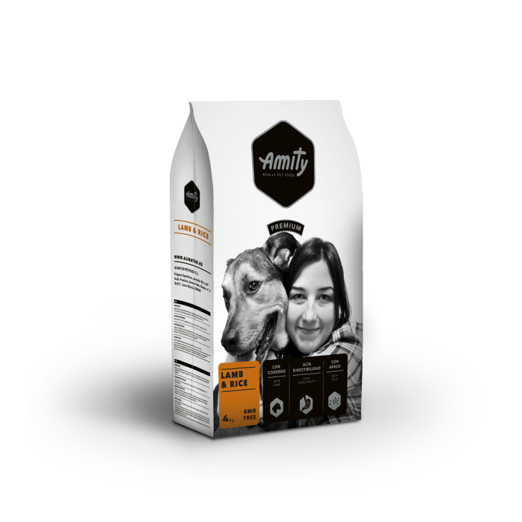 Hrana Uscata Caini, Amity Premium Adult Miel & Orez, 4 kg (Hrana Uscata - Caini)