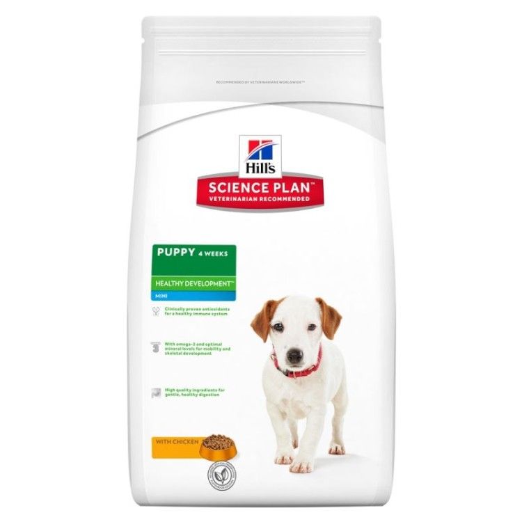 Hill's SP Puppy Healthy Development Mini hrana pentru caini cu pui 3 kg