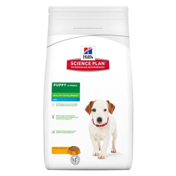 Hill's SP Puppy Healthy Development Mini hrana pentru caini cu pui 7.5 kg 