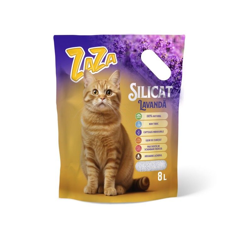 SILICAT ZAZA LAVANDA 8 L
