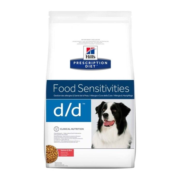 Hill's PD Canine D/D Salmon and Rice, 12 kg - sac
