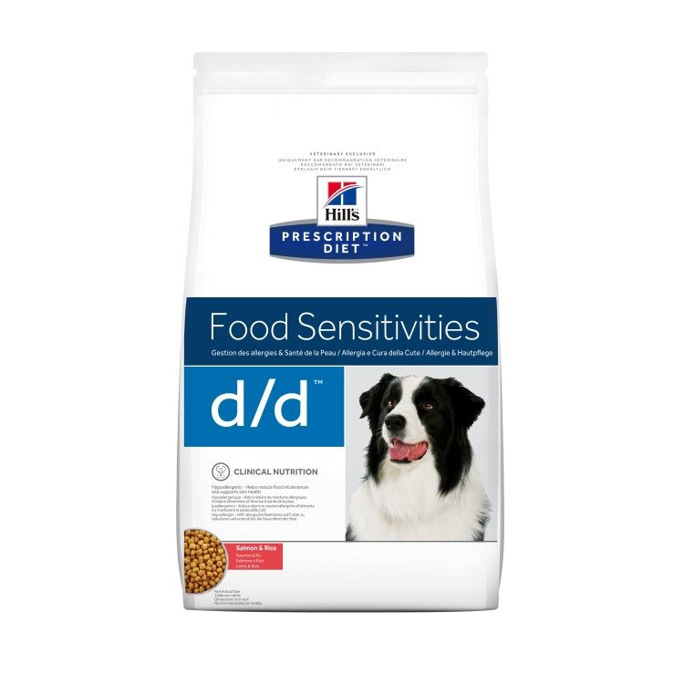 Hill's PD Canine D/D Salmon and Rice, 5 kg - sac