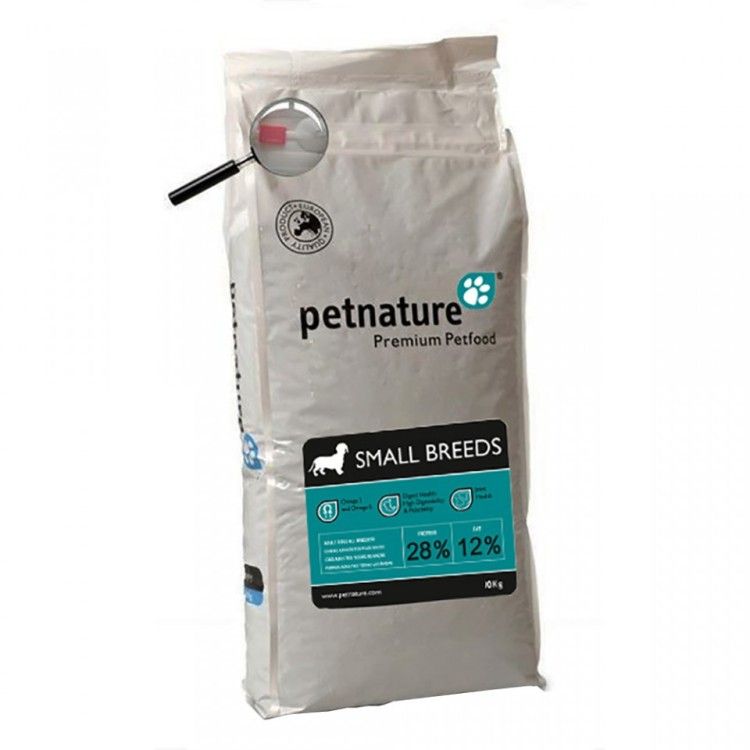 Petnature Small Breeds, hrana uscata premium, 3 kg