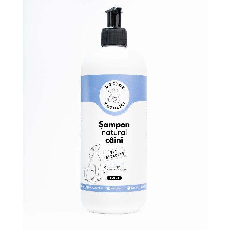 Sampon natural câini Doctor Totolici, 500 ml (Sampoane)