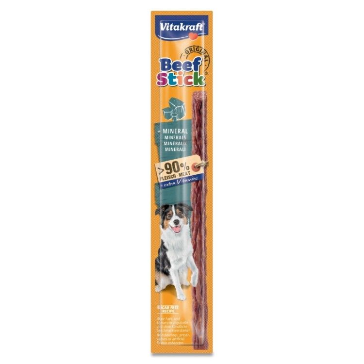 ​Recompense Caini Vitakraft BeefStick Minerale, 12 g (Delicii - Caini)