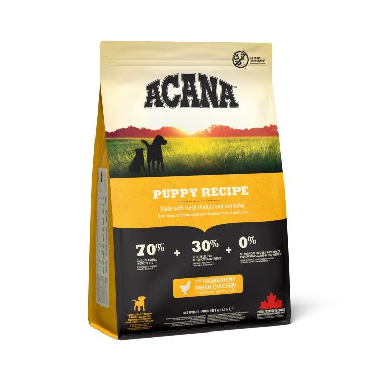 Acana Dog Puppy Recipe, 2 kg - front