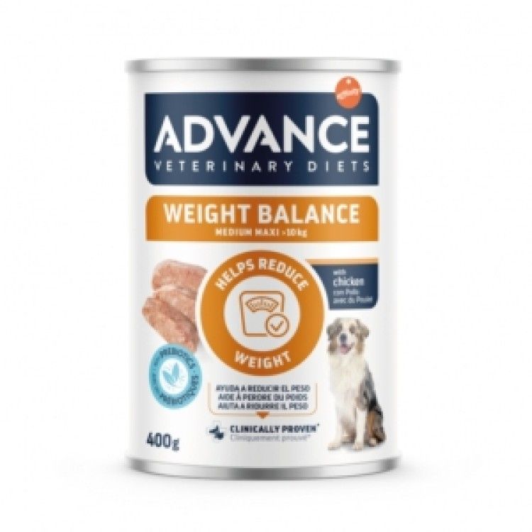 Advance Veterinary Diets Dog Weight Balance Medium - Maxi, 400 g (Diete Veterinare - Caini)
