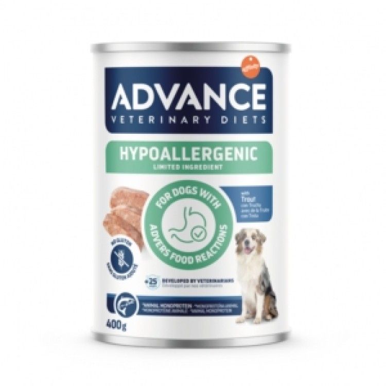 Advance Veterinary Diets Dog Hypoallergenic Pastrav, 400 g (Diete Veterinare - Caini)