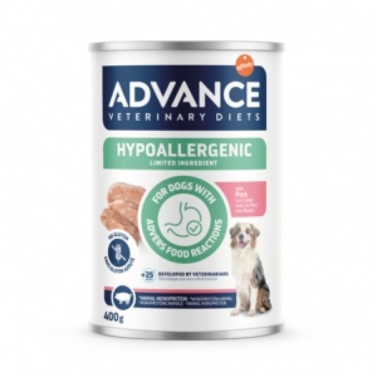 Advance Veterinary Diets Dog Hypoallergenic Porc, 400 g (Diete Veterinare - Caini)