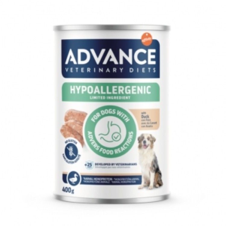 Advance Veterinary Diets Dog Hypoallergenic Rata, 400 g (Diete Veterinare - Caini)