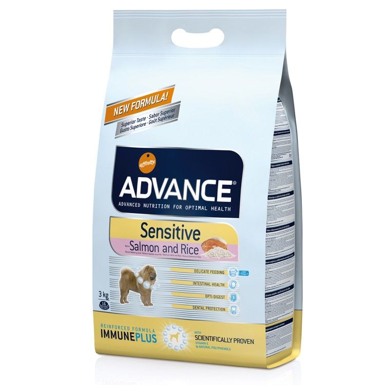Advance Dog Senzitive Somon & Orez 3 kg