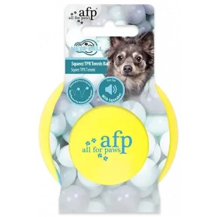 All for paws Jucarie   Meta Ball-TPR Tennis Ball pentru caini