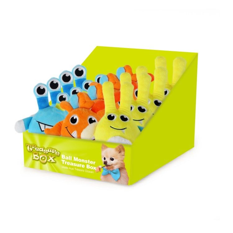 All For Paws, Jucarie Monstrulet pentru Caini, diverse culori (Jucarii - Caini)