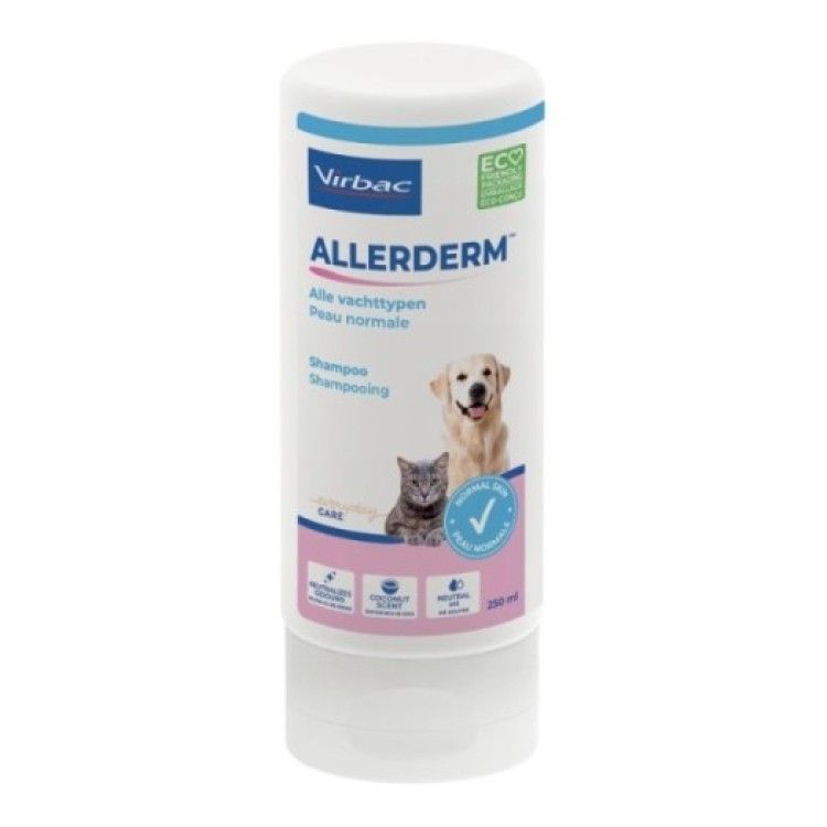 Sampon pentru piele normala, Allerderm, 250 ml (Sampoane)