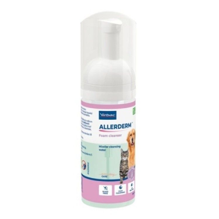 Spuma de curatare, Allerderm, 100 ml (Sampoane)