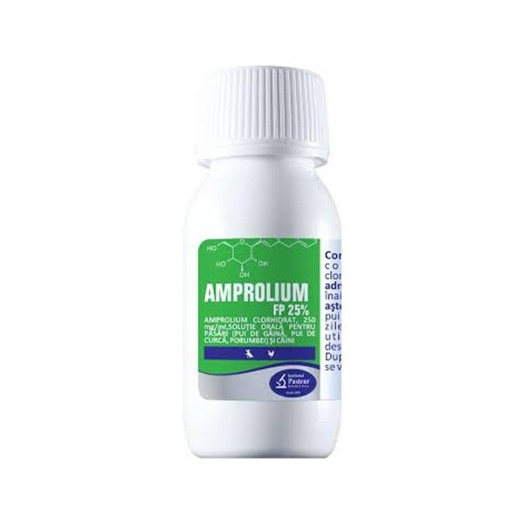 Amprolium FP 25%, Pasteur, solutie orala, 50 ml (Farmacie)