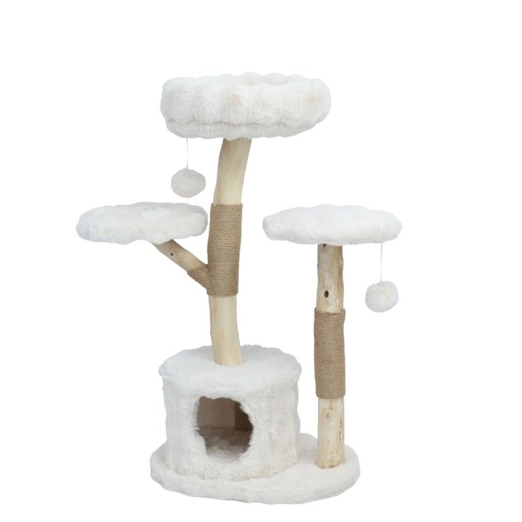 Ansamblu de joaca pisici, Meraki Home, Serene Loft, 59 x 44 x 113 cm