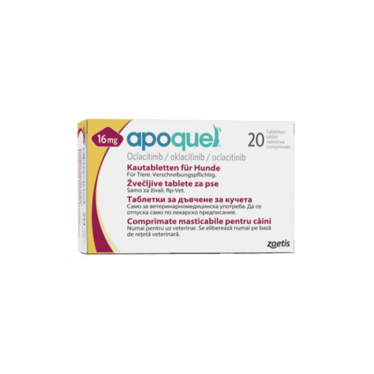 Apoquel Chew 16 mg, 10 comprimate ( PRESCRIPTIE NECESARA)
