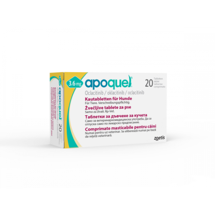 Apoquel Chew 3.6 mg, 10 comprimate (PRESCRIPTIE NECESARA)
