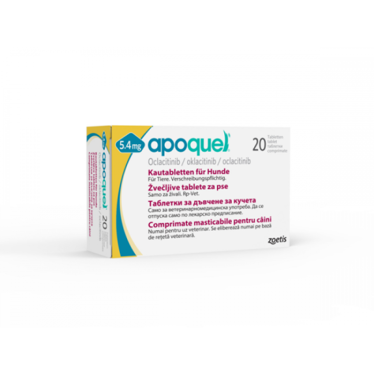 Apoquel Chew 5.4 mg, 10 comprimate (PRESCRIPTIE NECESARA)