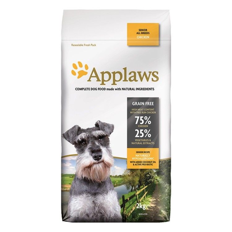 Applaws Dog Adult Senior Cu Pui, 2 kg