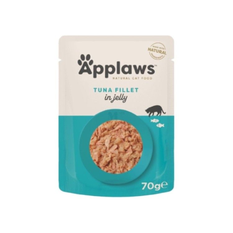 Applaws Senior Tuna Fillet, plic, 70 g (Hrana Umeda - Pisici)