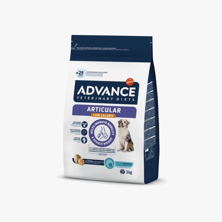 Advance Veterinary Diets Dog Articular Low Calorie, 3 kg (Diete Veterinare - Caini)