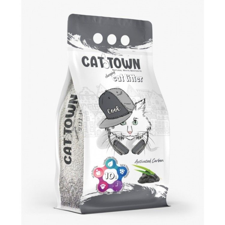 Asternut Igienic Cat Town Carbon Activ pentru Pisici