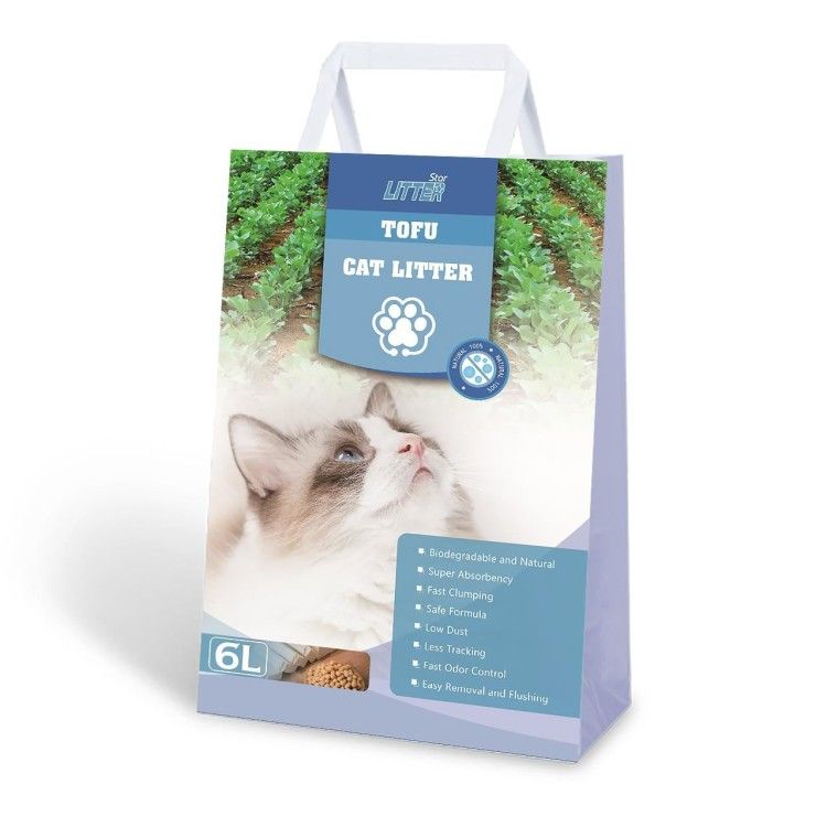 ASTERNUT NATURAL TOFU PENTRU PISICI TIP PELETI 6L 2.7KG (6pg/bax)