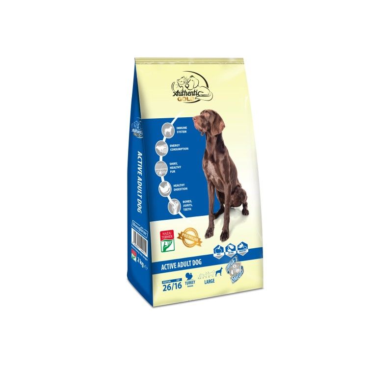 Authentic Gold Dog Aktiv Adult 15kg
