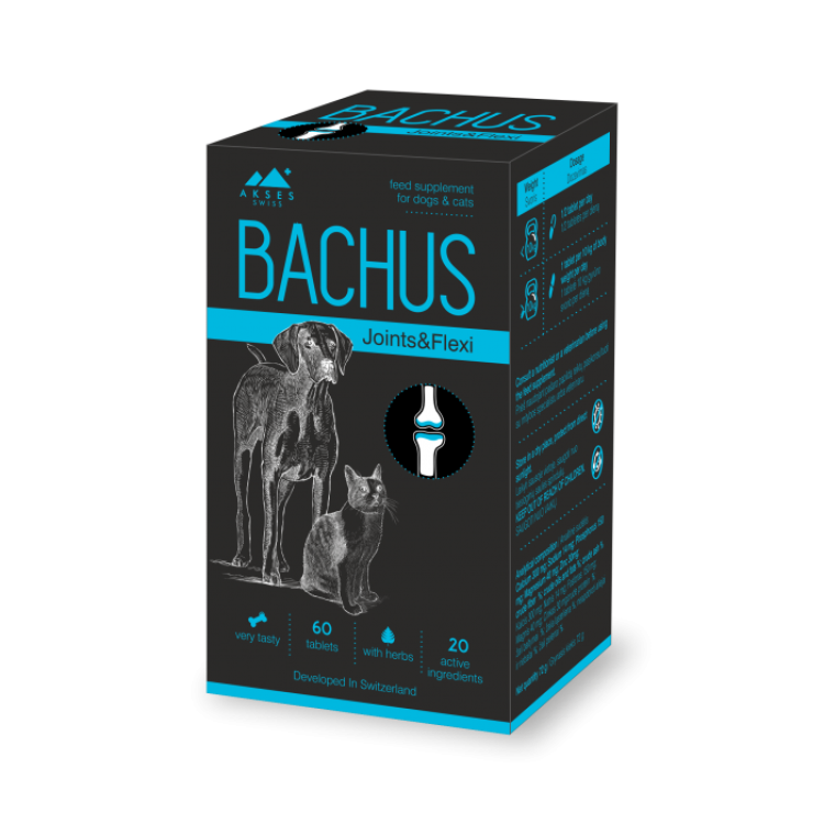 BACHUS Joints & Flexi, suplimente nutritive pentru caini si pisici