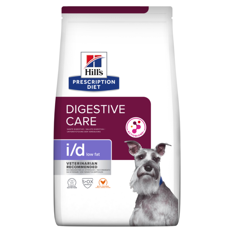 Hill's PD Canine I/D Low Fat, 4 kg - sac