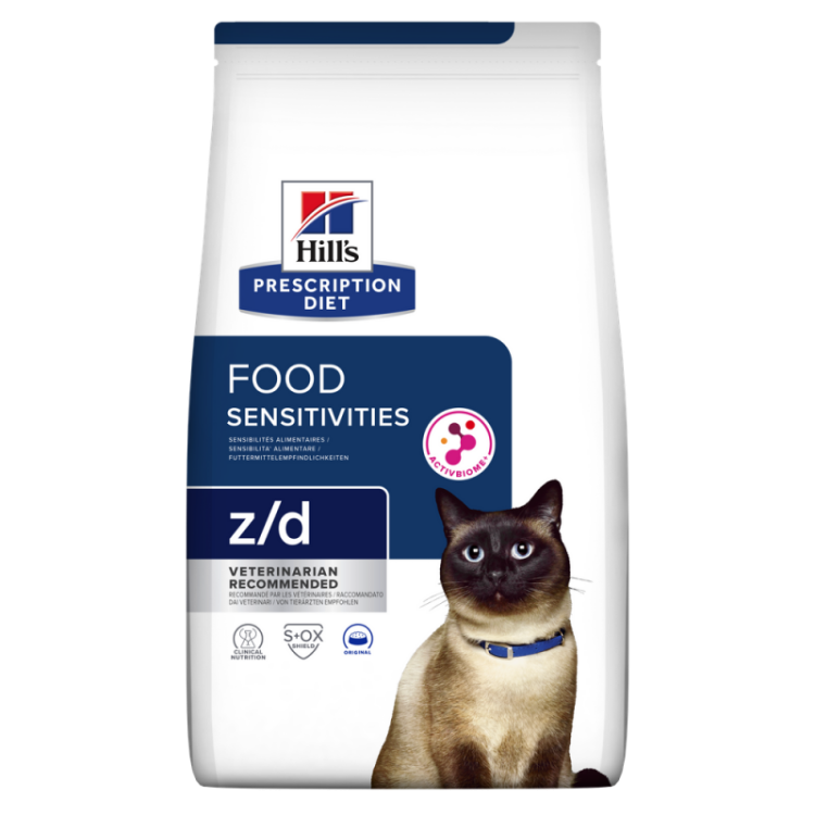 Hill's PD z/d Food Sensitivities hrana pentru pisici 2 kg